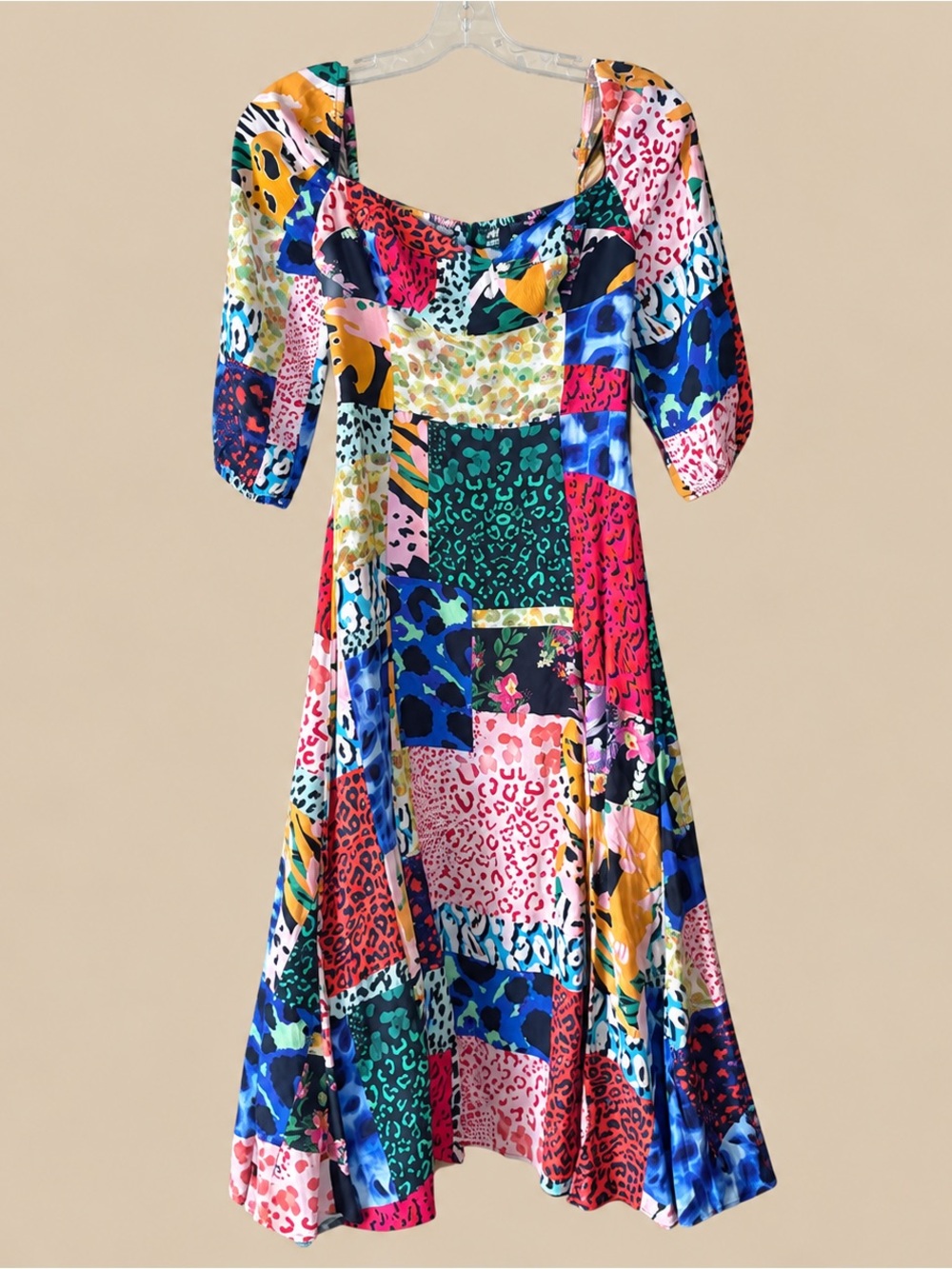 Desigual Avant Garde Maximalist Print Dress NWT XS
